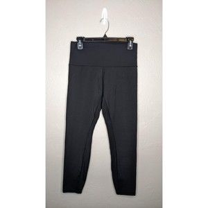 Varley Womens Medium Black High Rise 24" Inseam Leggings